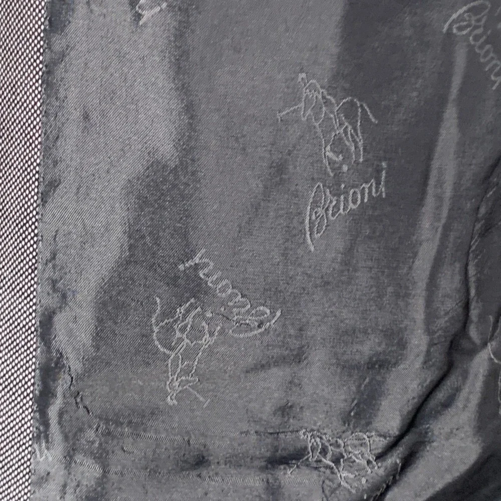 Brioni Augusto Sport Coat Mens 44R Gray Wool Blazer Saks Fifth Avenue Italy